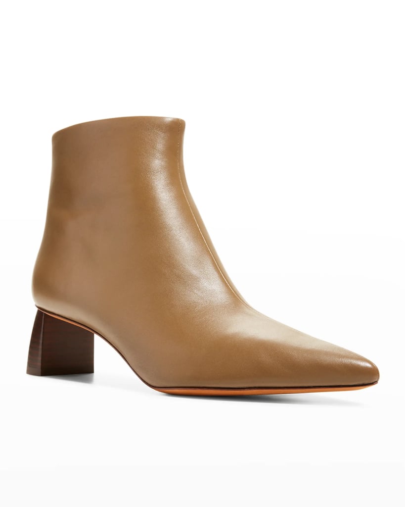 Practical and Stylish: Vince Fane Leather Zip Ankle Booties