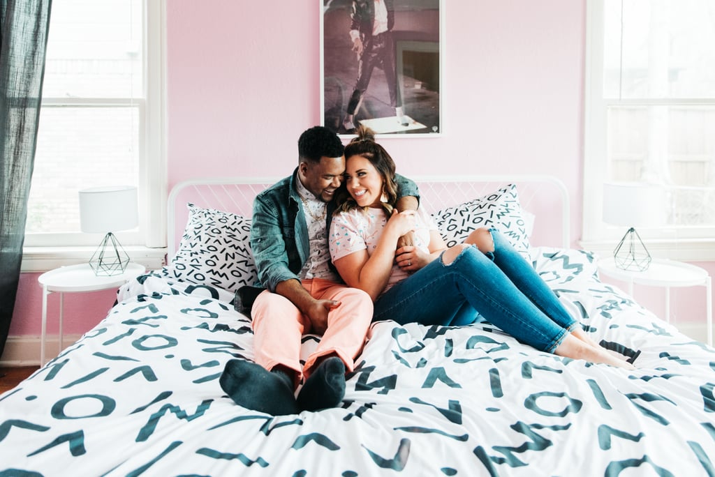 Retro '80s and '90s Engagement Shoot
