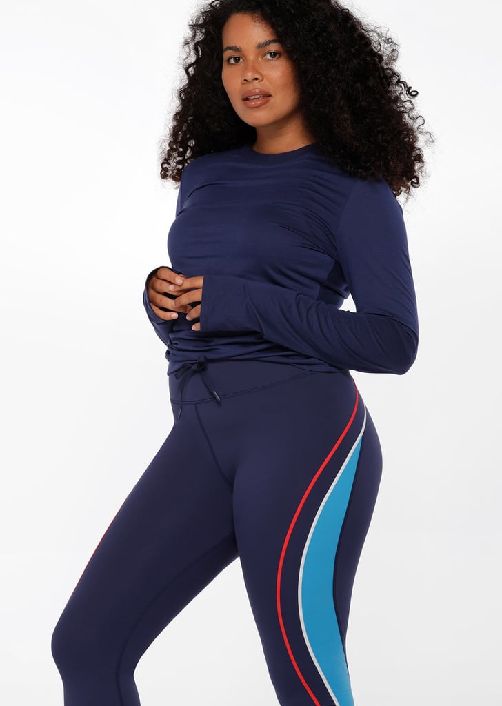 Core Stability Full Length Leggings, Blue