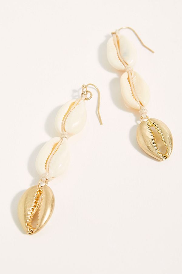 Seashell cheap dangle earrings