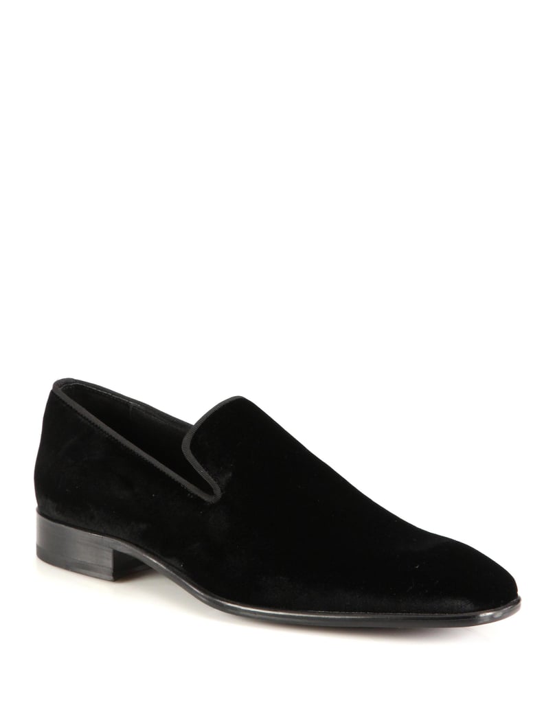 Velvet Smoking Loafers