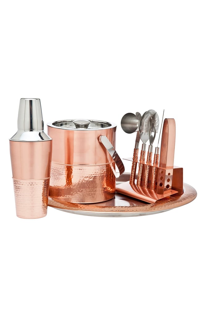 Godinger 9-Piece Copper Finish Bar Set