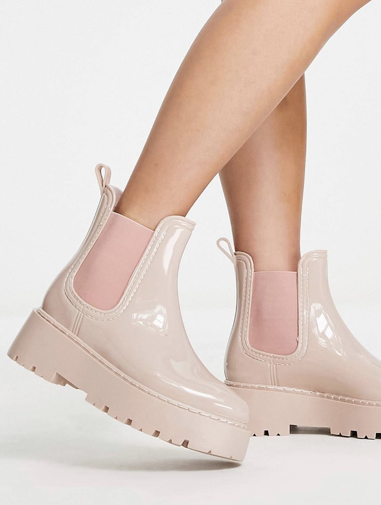 Pink Chelsea Boots