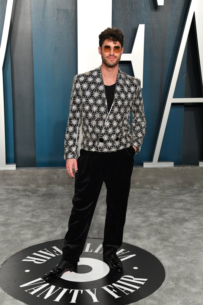 Darren Criss at the Vanity Fair Oscars Afterparty 2020