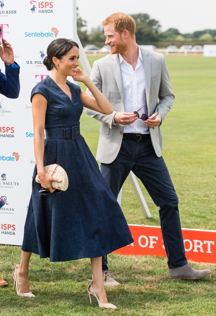 Meghan Markle's Blue Dress With Pockets