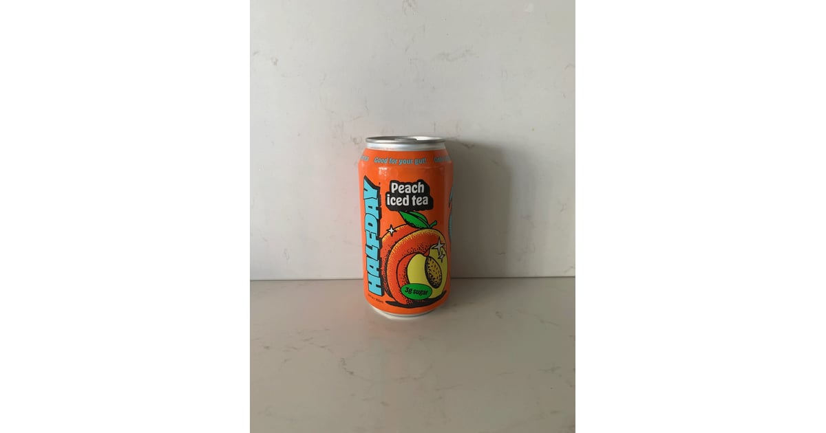 Halfday Peach Iced Tea Halfday Iced Tea Review POPSUGAR Food UK Photo 2