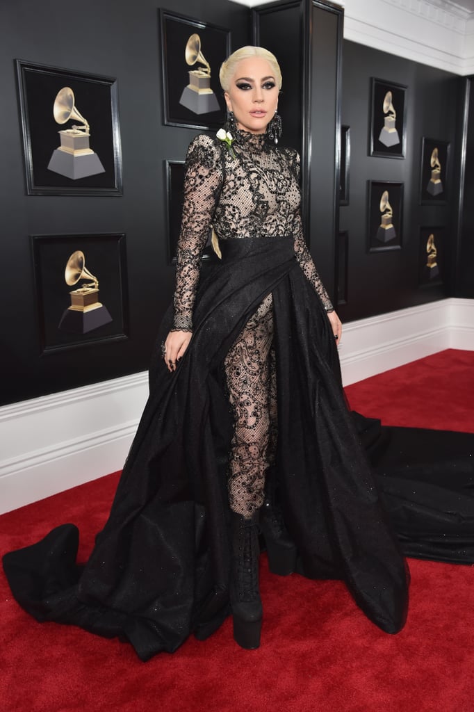 Lady Gaga in Armani Privé at the Grammy Awards