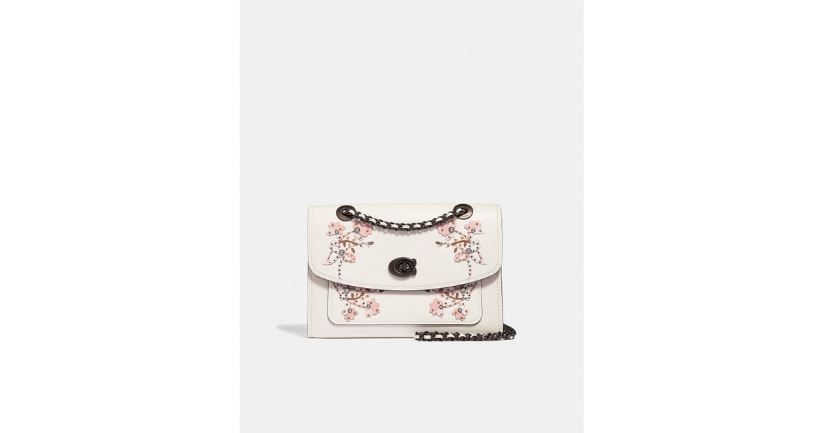 Coach grace bag with floral embroidery deals