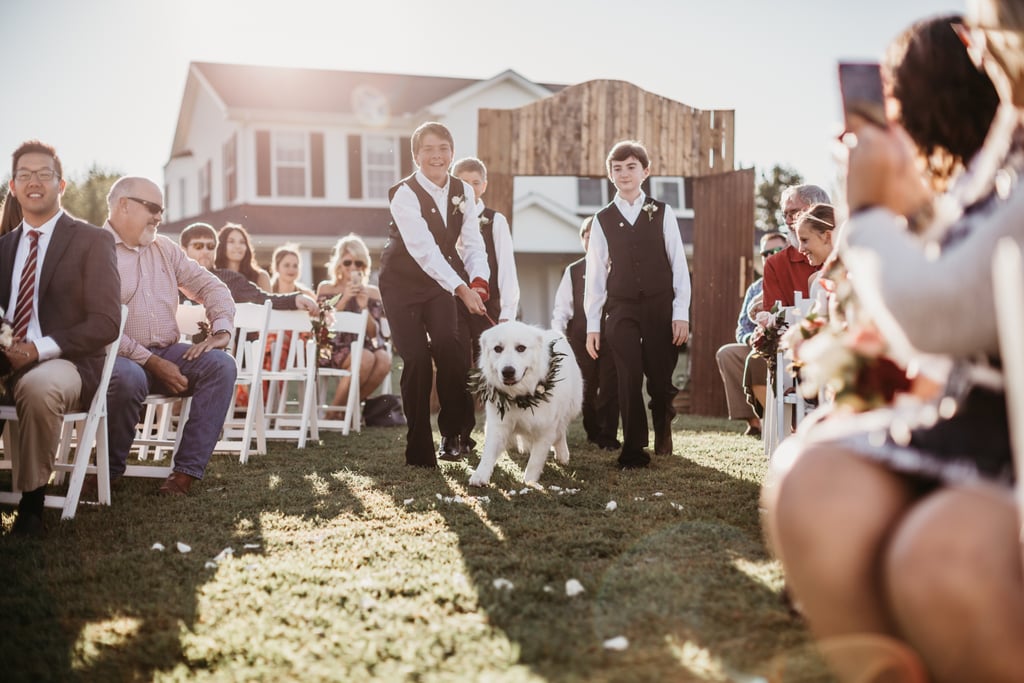 Backyard Harry Potter Wedding