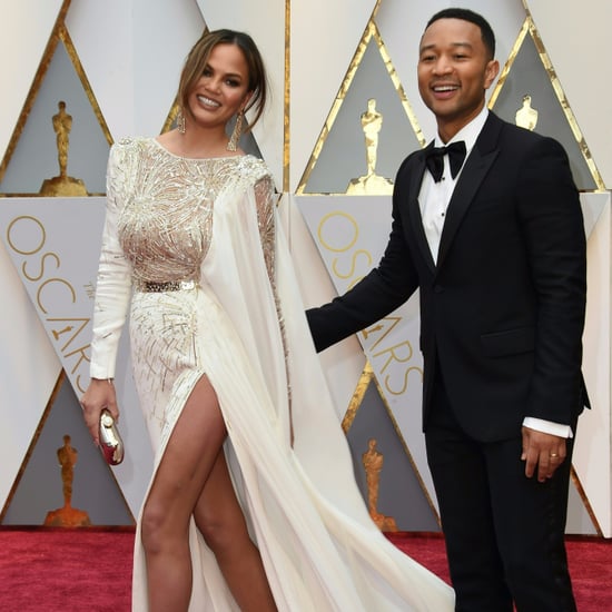 Chrissy Teigen and John Legend at the 2017 Oscars