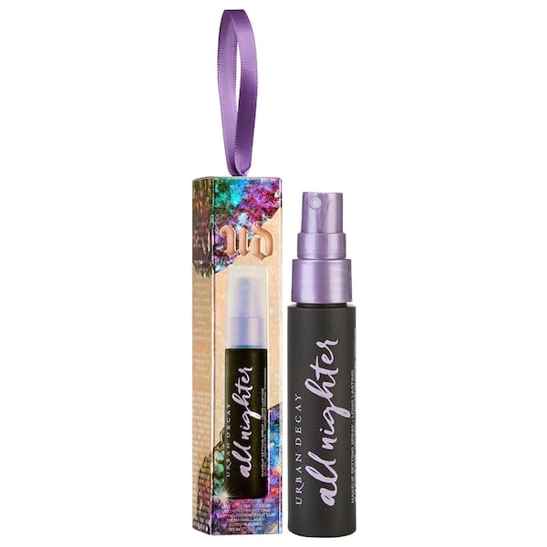 Urban Decay Mini All Nighter Setting Spray Ornament Holiday Gift