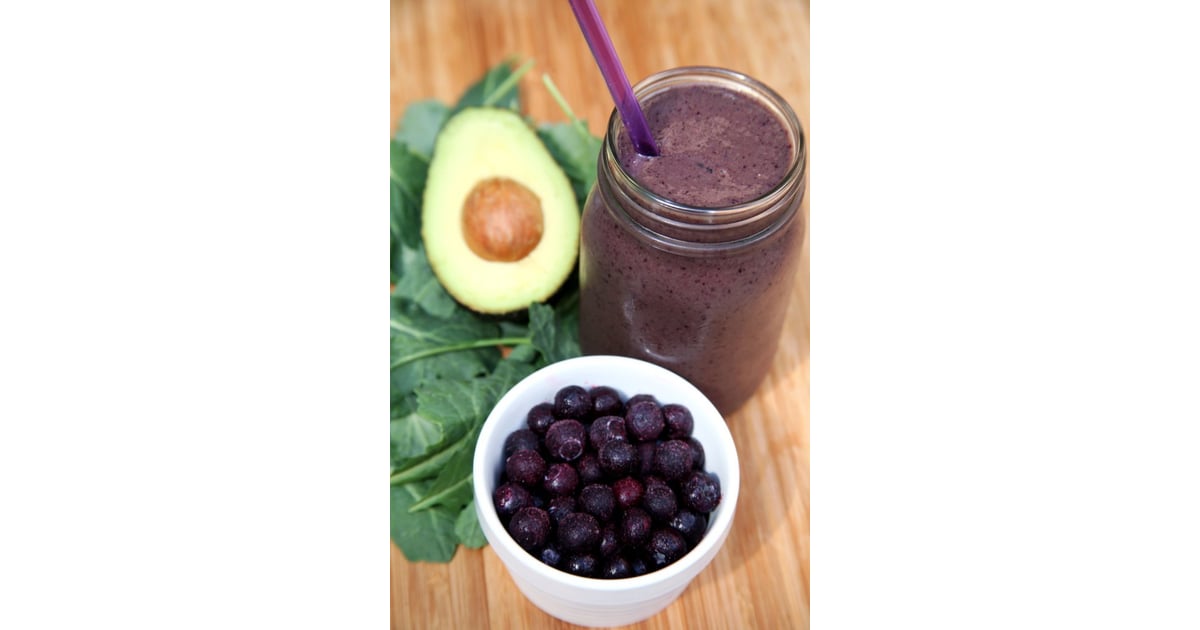 Pineapple Kale Avocado Smoothie Kale Smoothie Recipes POPSUGAR