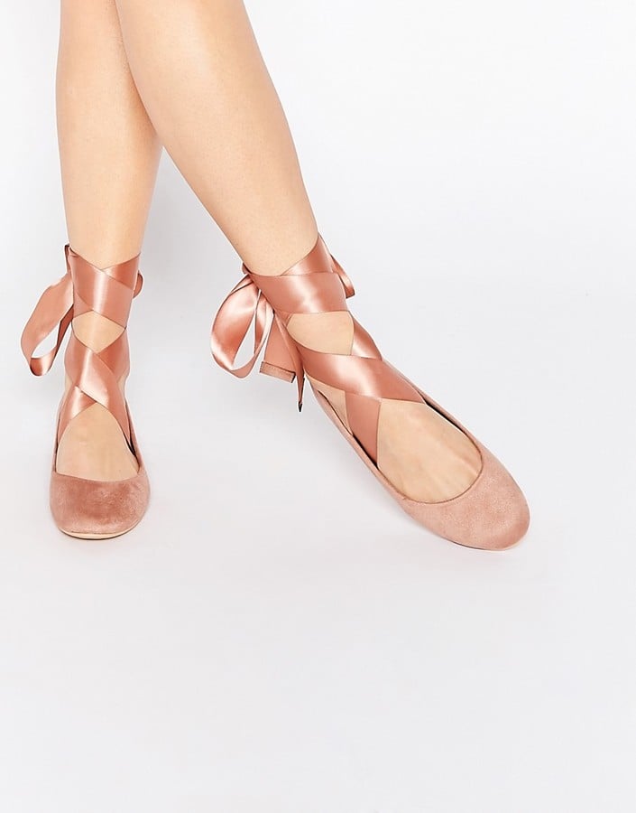 The Ribbon Ballet Flat She Can Party In