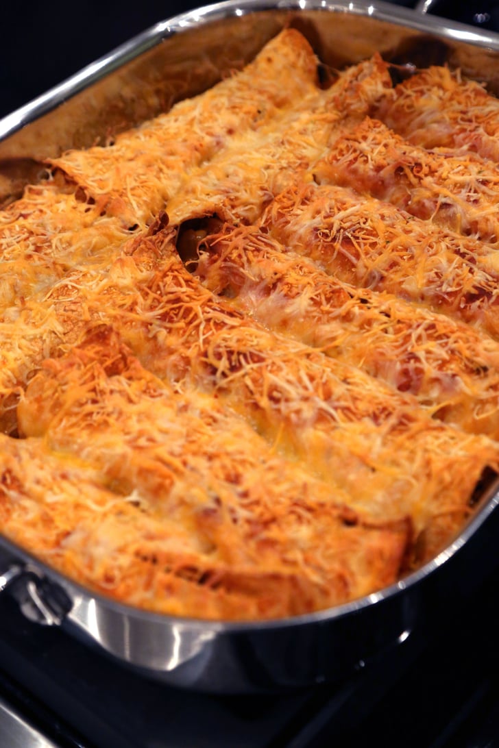 Easiest Ever Chicken Enchiladas Freezer Meal Prep Recipes POPSUGAR