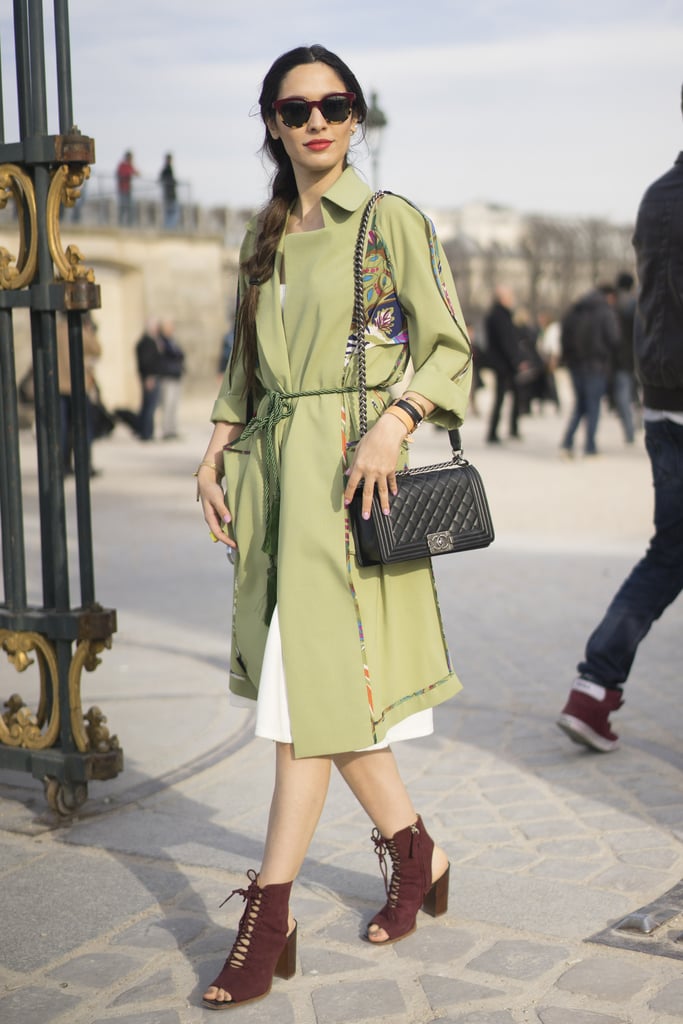 PFW Day Five | Paris Fashion Week Street Style Fall 2015 | POPSUGAR ...