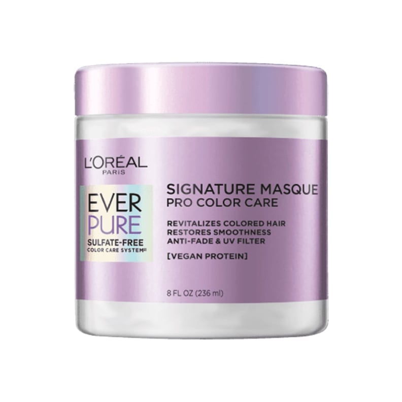 For Faded Hair Color: L'Oréal Paris EverPure Sulfate-Free Signature Masque, Color Care Hair Mask