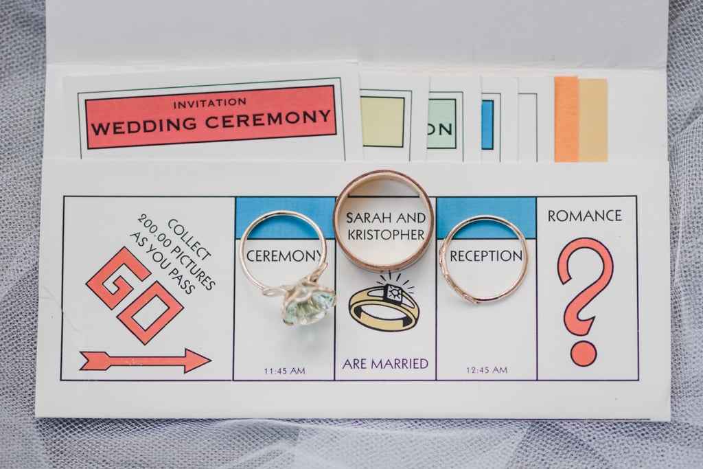 Board-Game-Themed Wedding