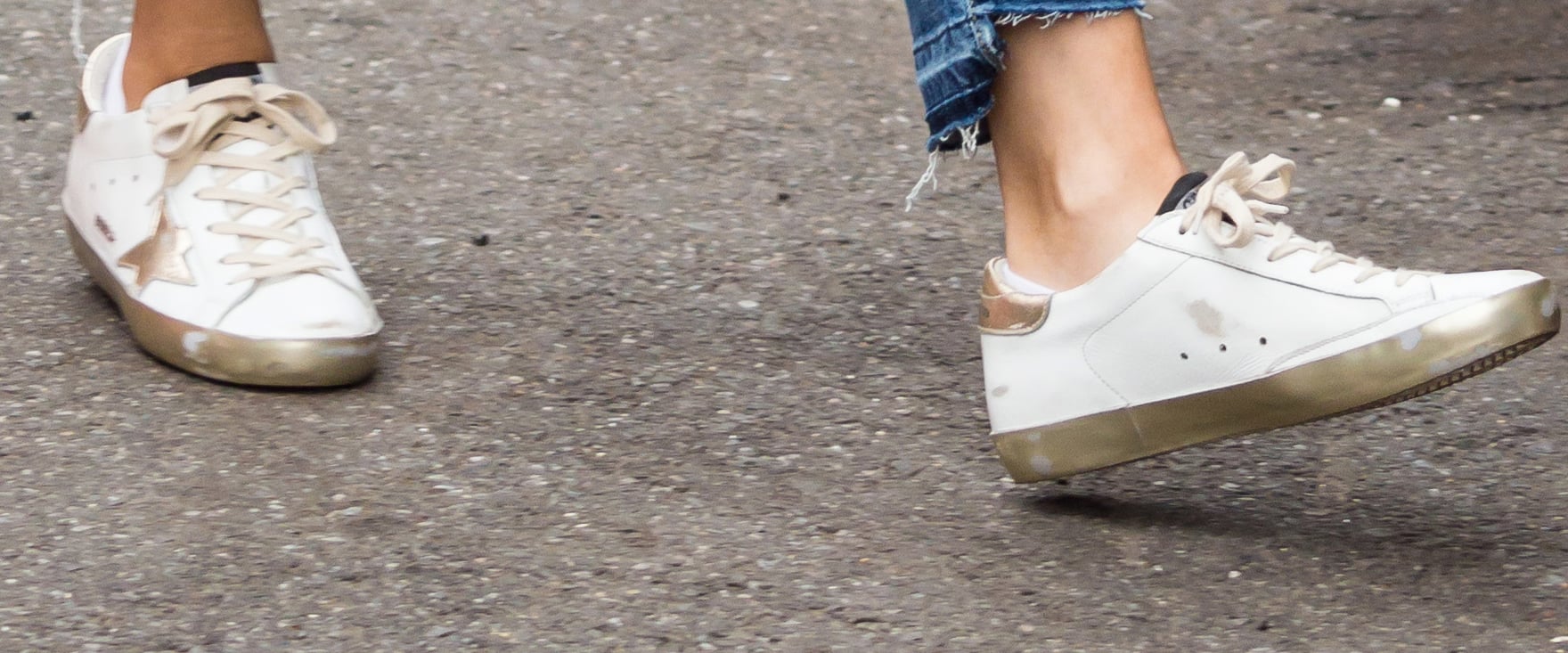 Selena gomez golden goose hot sale