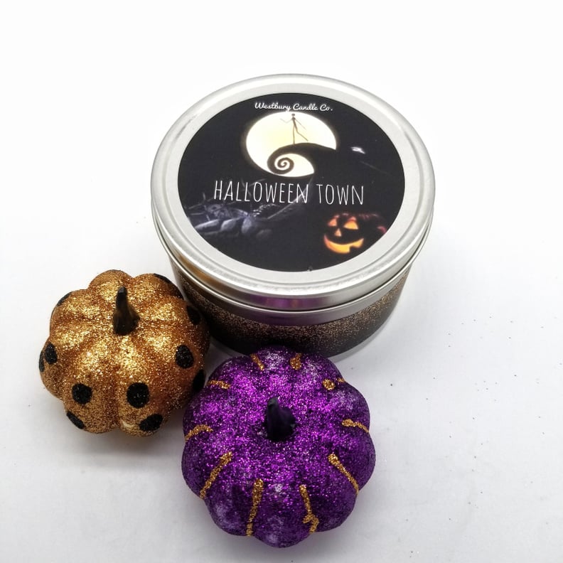 Nightmare Before Christmas Halloween Soy Candle