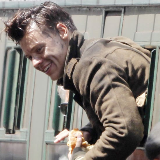 Harry Styles on Set of Dunkirk July 2016