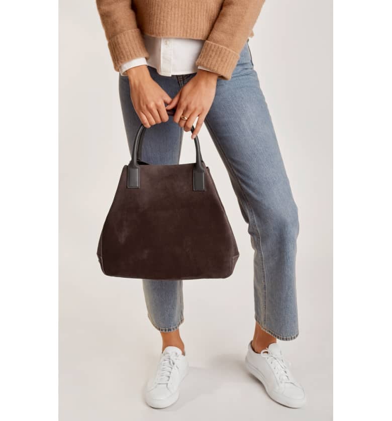 Shinola Runwell Suede Tote