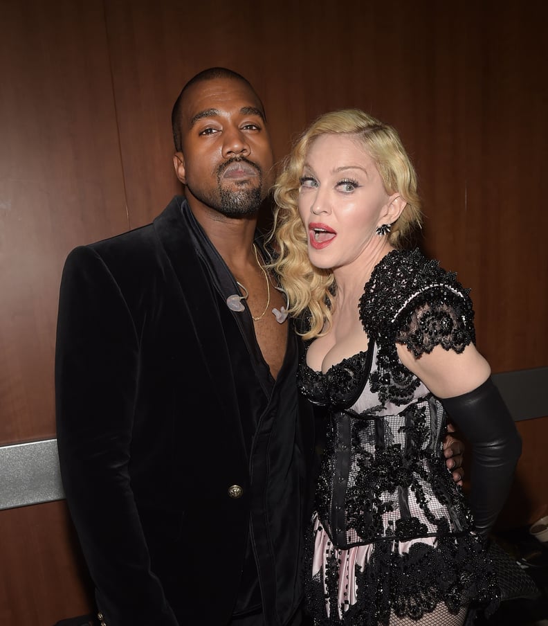 Apparently, Madonna was too cool for Kanye.