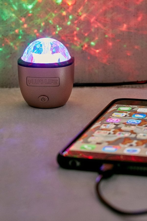 Rose Gold iPhone Disco Light