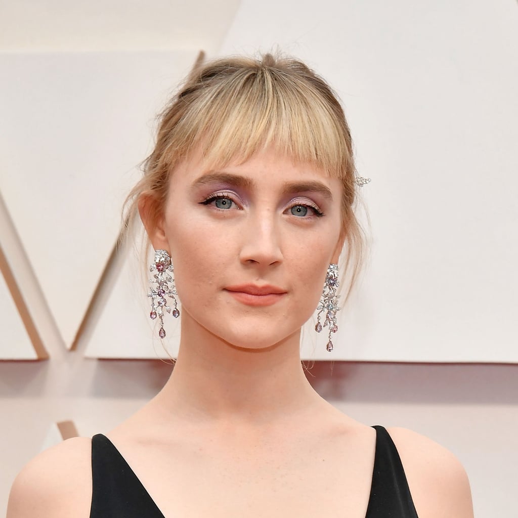 Saoirse Ronan S Baby Bangs At The Oscars 2020 Popsugar Beauty