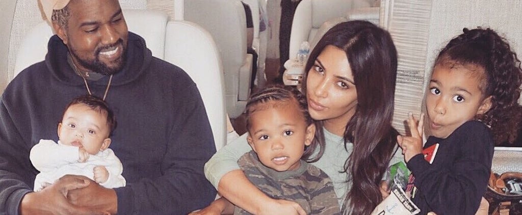 Kim Kardashian and Kanye West Family Photo April 2018