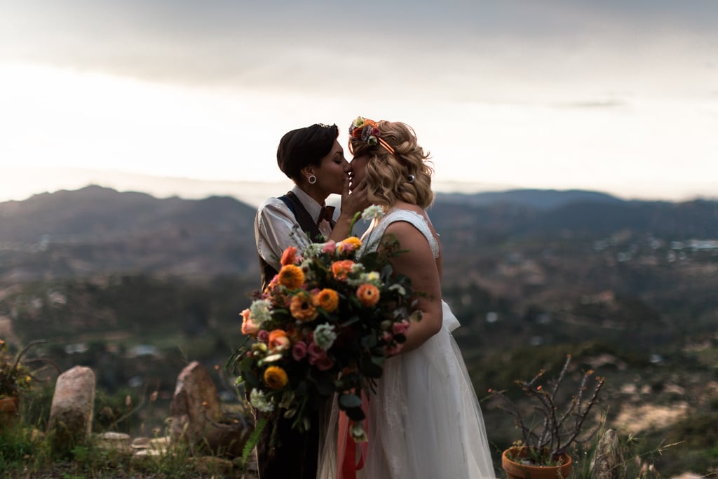 Surprise Proposal in a Styled Wedding Shoot