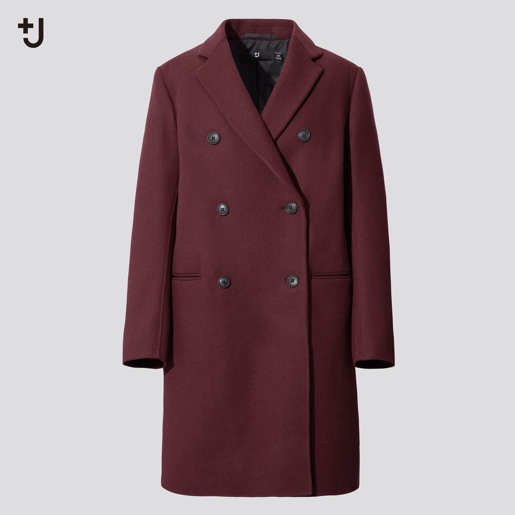 Uniqlo +J Double-Face Double-Breasted Coat