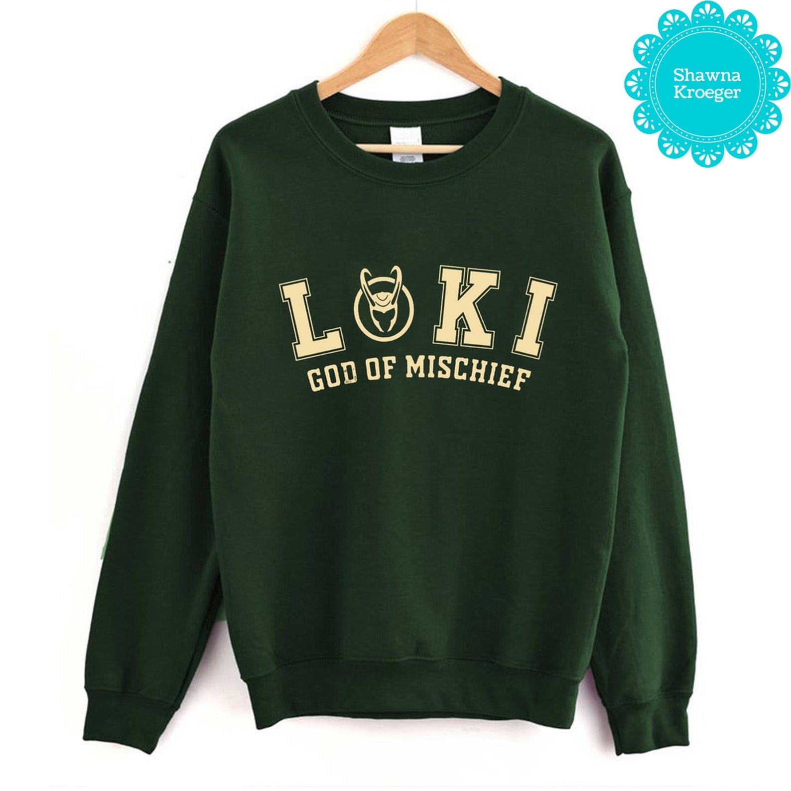 Loki Avengers Tv Series God of Mischief Sweatshirt All Sizes and Color S Loki and Lady Loki Sweatshirt 6XL Sweater