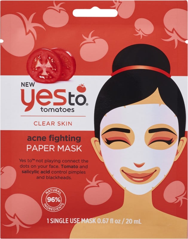Yes to Tomatoes Clear Skin Acne Fighting Sheet Mask