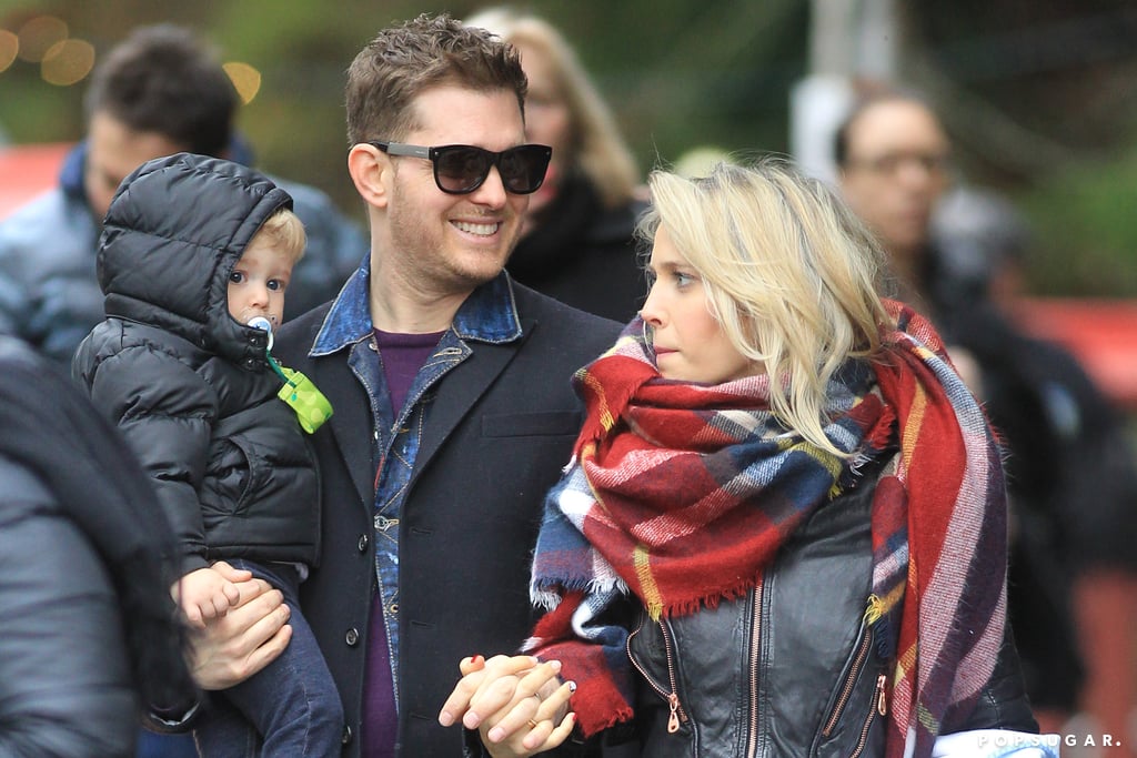 Michael Buble and Family Celebrate Christmas in Vancouver