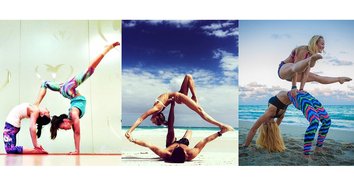 Partner Yoga Photos on Instagram  POPSUGAR Fitness