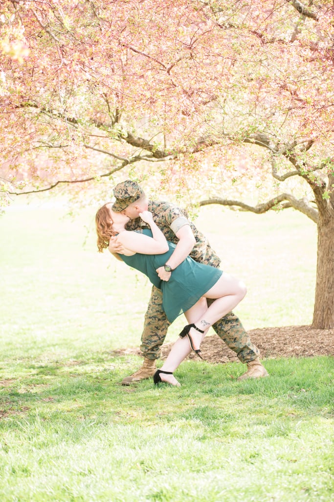 Military Couple Engagement Session in Washington DC
