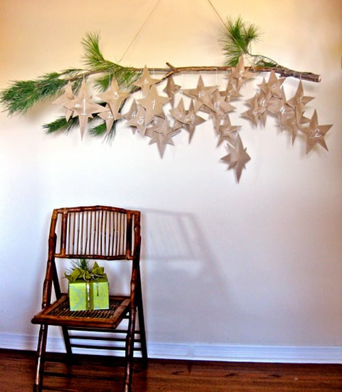 DIY: Design Sponge's Falling Stars Advent Calendar