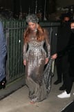 Beyoncé Looks Like a Walking Trophy Wearing Custom Burberry at the Grammys Afterparty
