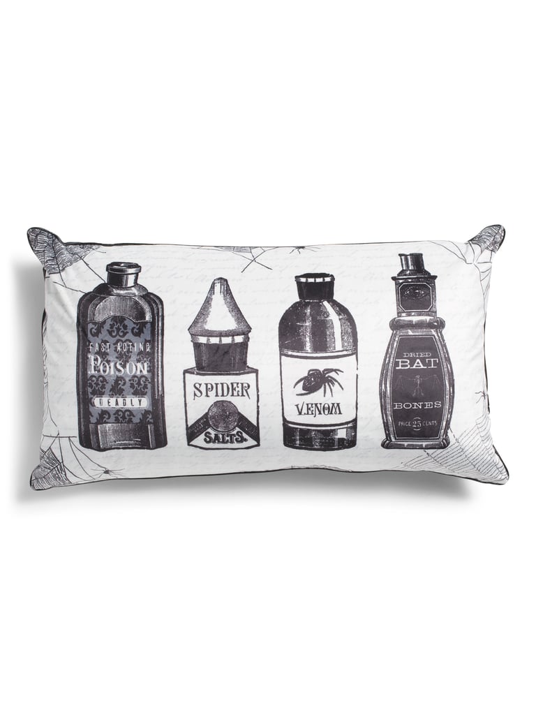 Velvet Deadly Potions Pillow