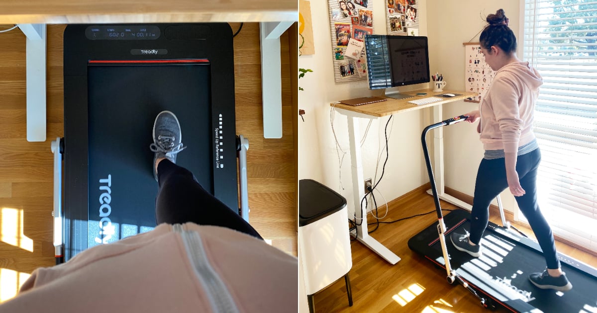 Treadly Compact Treadmill For Home Review POPSUGAR Fitness