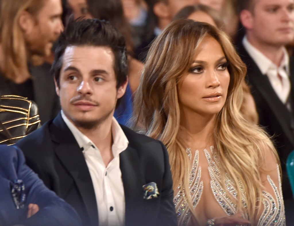 Casper Smart and Jennifer Lopez Celebrity Couples at the 2015