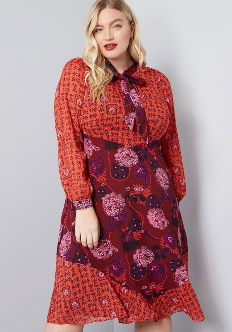 ModCloth x Anna Sui Unforgettable Flair A-Line Dress