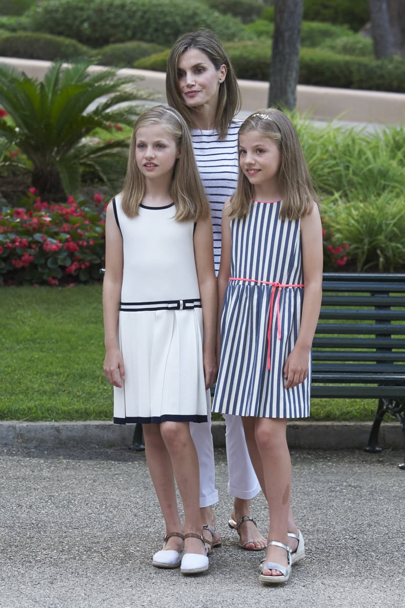 Princess Leonor and Infanta Sofía in 2016