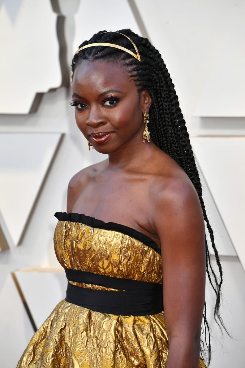 Danai Gurira's Cornrow Braids in 2019