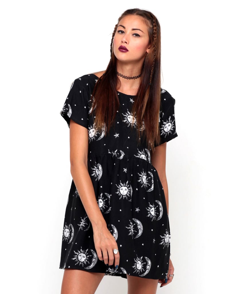 Sun Moon Stars Babydoll Dress ($60)