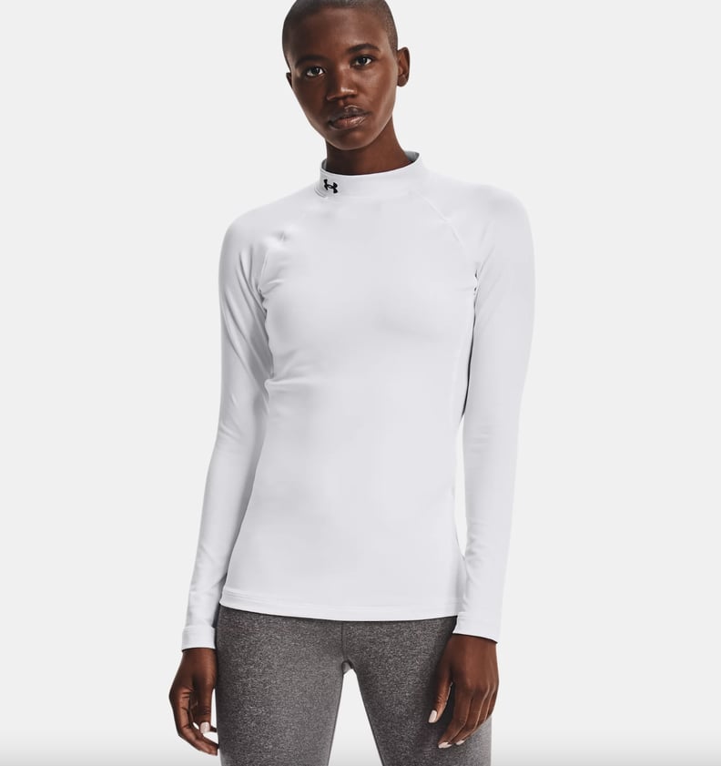 Winter Running Base Layer: UnderArmour ColdGear Authentics Mock Neck