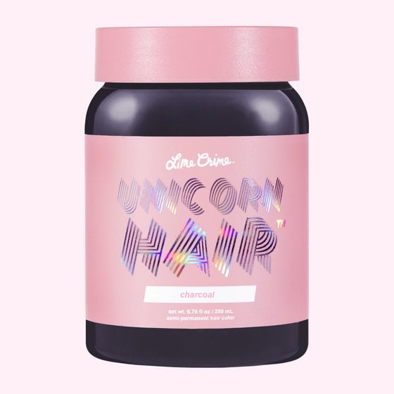 Lime Crime Unicorn Hair in Charcoal