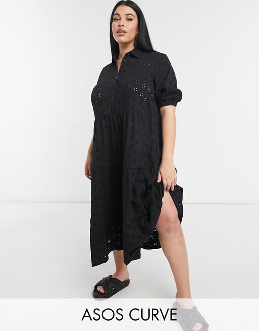 ASOS Tiered Shirt Dress