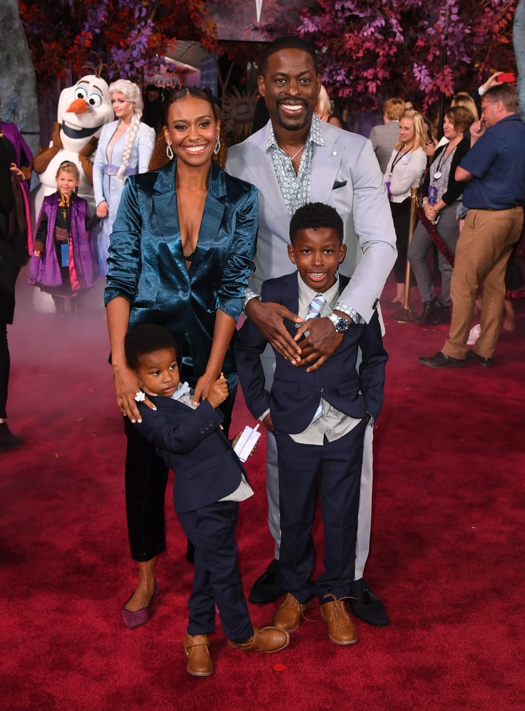 Sterling K. Brown and His Family at Frozen 2 Premiere