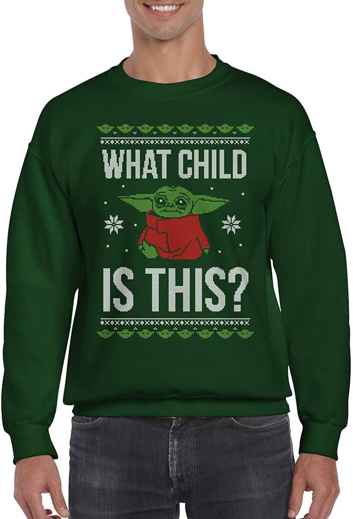 What Child Is This Baby Yoda Ugly Christmas Sweatshirt